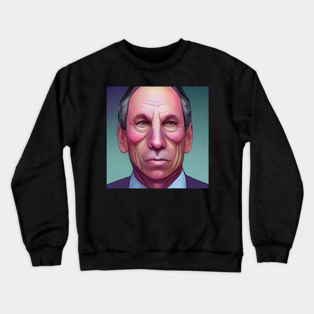 Michael Bloomberg | Comics Style Crewneck Sweatshirt by ComicsFactory